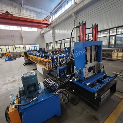 high-precision purlin roll former with auto-cutting
