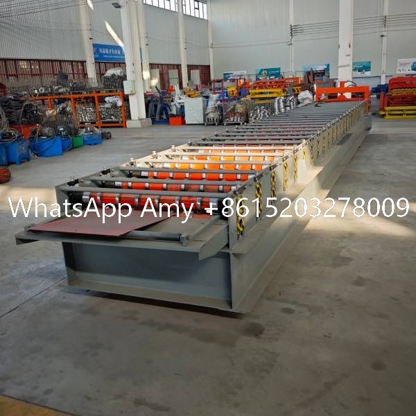 corrugated iron sheet making