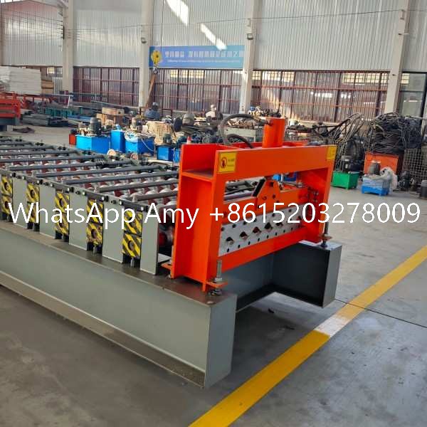 corrugated iron sheet making