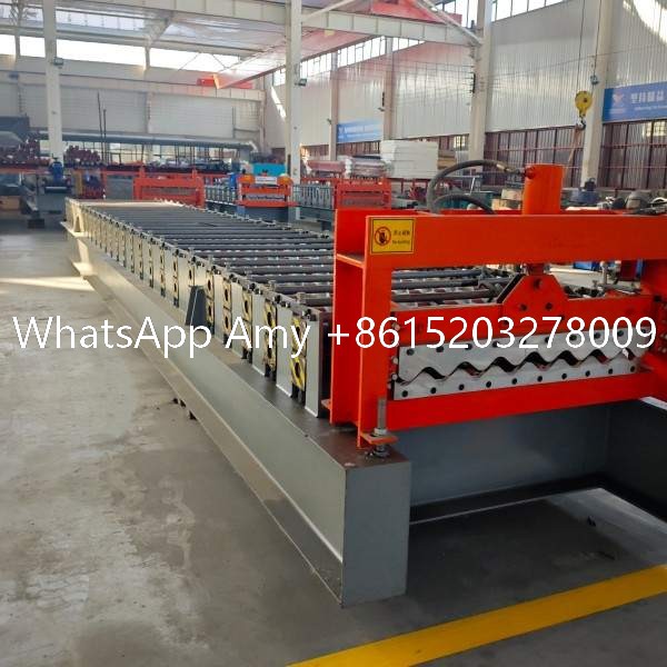 corrugated iron sheet making