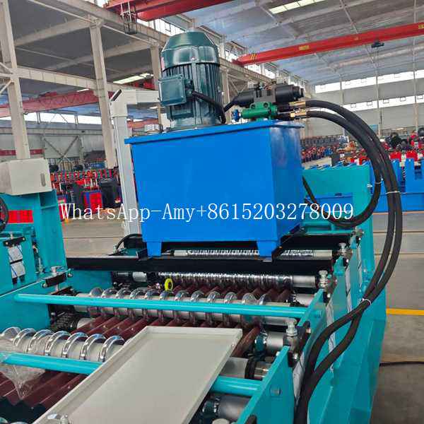 corrugated metal rolling machine