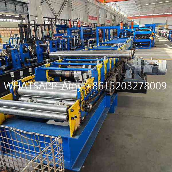 Purlin Machine 1 The Purlin Machine 1 is a high-efficiency roll forming machine engineered for producing C and Z steel purlins on a single production line. It is widely applied in steel structure buildings, warehouses, factories, and prefabricated construction projects where precision, flexibility, and productivity are essential. This machine can process a variety of steel materials, including galvanized steel, cold-rolled steel, and pre-painted steel coils, with different thicknesses. By passing through multiple precision-engineered roll forming stations, the steel strip is gradually shaped into strong, high-quality C or Z purlins with smooth edges and uniform dimensions. The optimized roller layout ensures minimal deformation and excellent surface quality. A typical production line includes a decoiler, feeding and guiding unit, roll forming section, optional punching station, cutting system, and finished product output table. Optional automation features, such as servo-driven size adjustment, automatic stacking, and labeling, can be integrated to meet higher production efficiency requirements. The machine is controlled via a PLC system with a user-friendly touch screen interface. Operators can easily set parameters including purlin profile type, size, production speed, and quantity. Once programmed, the machine operates automatically, ensuring consistent output, reducing labor cost, and minimizing human error. All forming rollers are made from heat-treated alloy steel and precisely machined to ensure durability and long service life. The cutting system, either hydraulic or servo-driven, provides accurate and clean cuts with minimal material waste. Depending on production needs, flying or stop cutting can be selected. Built with a reinforced steel frame, the Purlin Machine 1 delivers stable performance even during high-speed and long-duration operation. Its flexible configuration and low maintenance requirements make it an ideal choice for manufacturers seeking a reliable, efficient, and cost-effective solution for producing high-quality C and Z purlins for global steel construction markets.