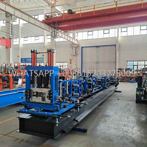 C and Z Purlin Machine | Automatic Interchangeable Steel Purlin Roll Forming Line