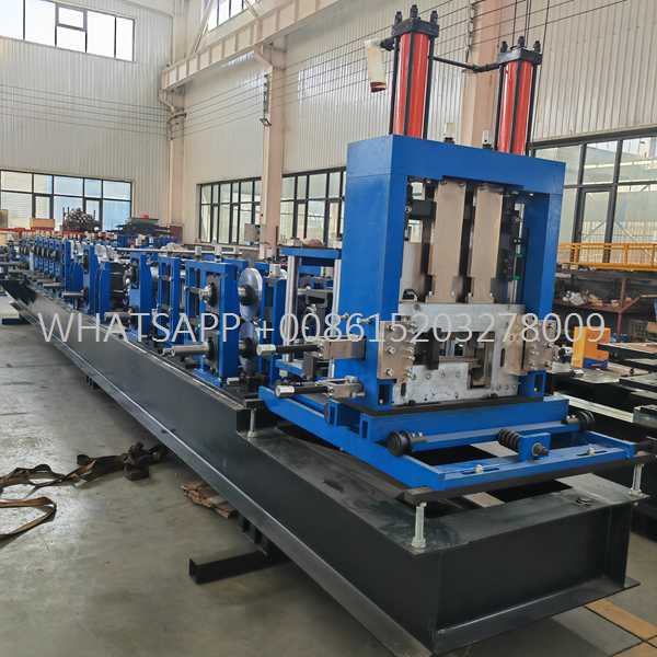 C Purlin Forming Machine | Automatic Steel Channel Roll Forming Line