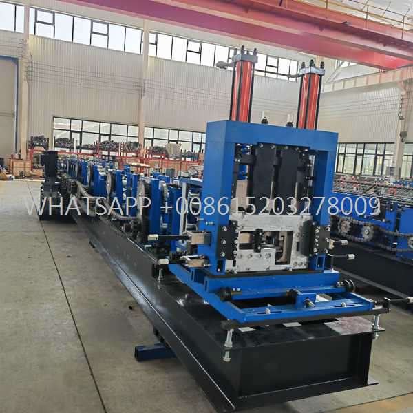 c&z purlin forming machine, interchangeable c z roll former, automatic purlin line, dual profile metal shaping tool, computerized structural steel maker, cold roll forming machinery
