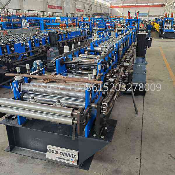 Industrial High-Speed CNC Interchangeable CZ Purlin Manufacturing Machine