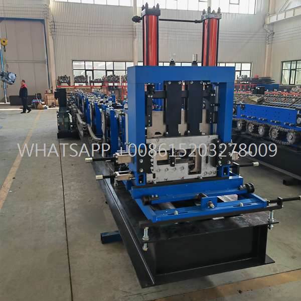 Industrial High-Speed CNC Interchangeable CZ Purlin Manufacturing Machine