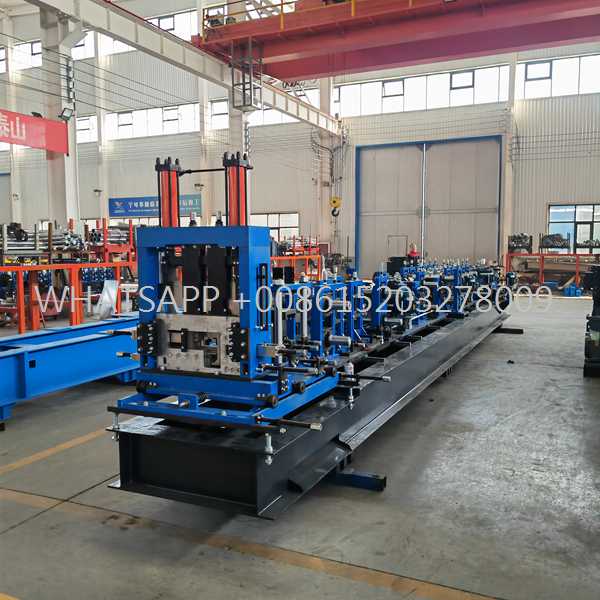 purlin rolling machine, automatic purlin machine, purlin making machine, cz purlin machine, purlin roll former, steel purlin machine manufacturer, industrial roll forming machine, purlin forming machine, automatic purlin line