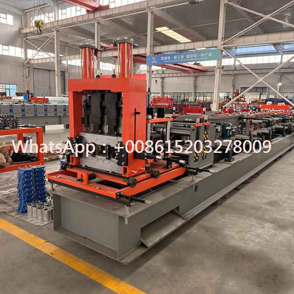 Automatic C Channel Roll Forming Machine | Steel C Profile Production Equipment