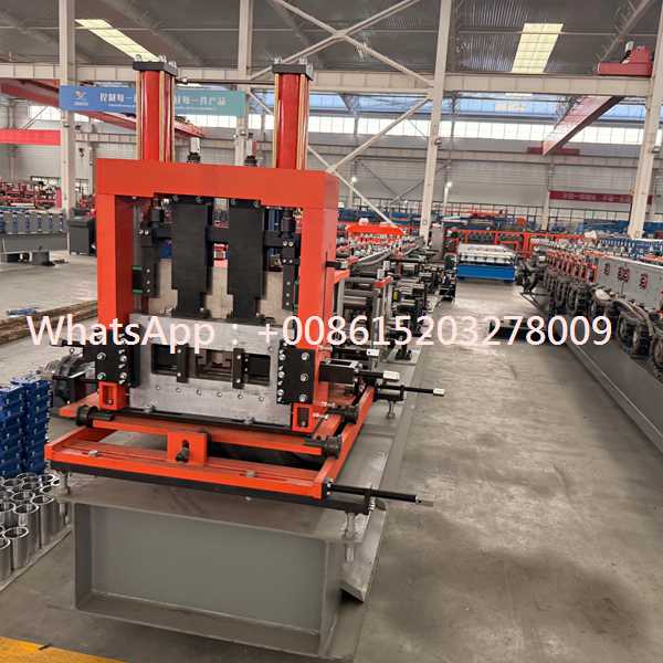 Automatic C Purlin Roll Forming Machine | Steel C Profile Production Equipment