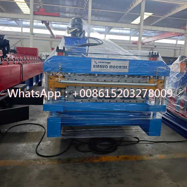 Automatic Colored Steel Roofing Sheet Machine | Metal Roof Panel Production Equipment