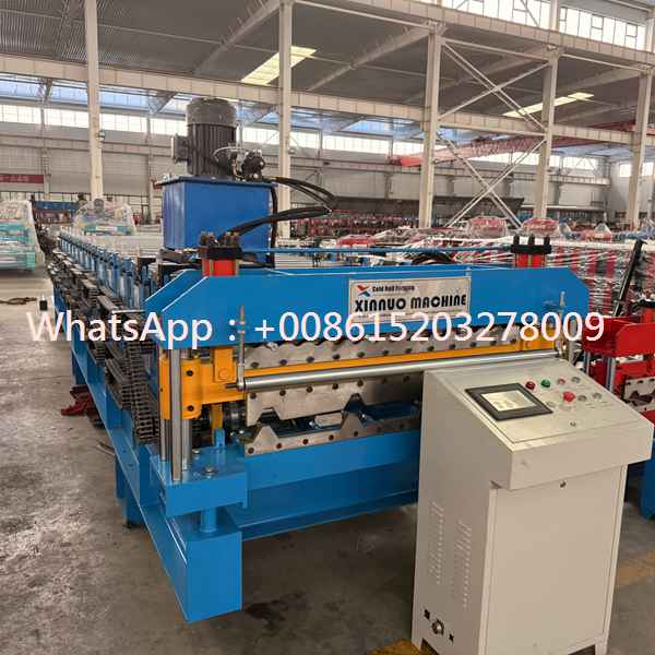 Automatic Colored Steel Roofing Sheet Machine | Metal Roof Panel Production Equipment
