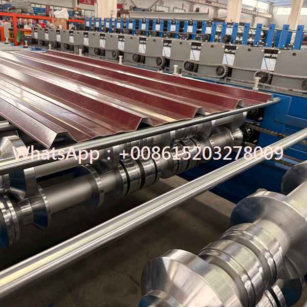 Automatic Corrugated Metal Roofing Sheet Machine | Roof Panel Roll Forming Equipment