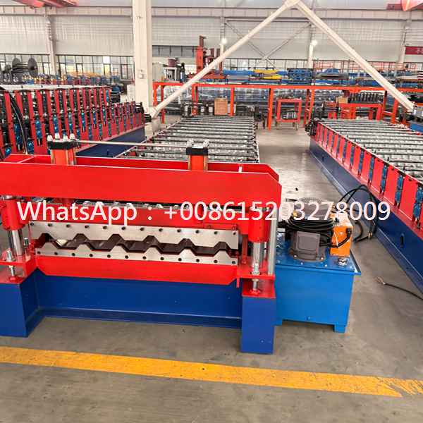 Automatic Corrugated Metal Roofing Sheet Machine | Roof Panel Roll Forming Equipment