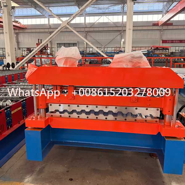 Automatic Corrugated Metal Roofing Sheet Machine | Roof Panel Roll Forming Equipment