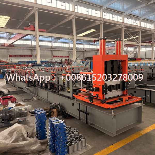 Automatic CZ U Purlin Roll Forming Machine | C Z U Steel Profile Production Equipment