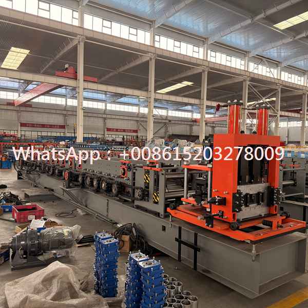 Automatic CZ U Purlin Roll Forming Machine | C Z U Steel Profile Production Equipment