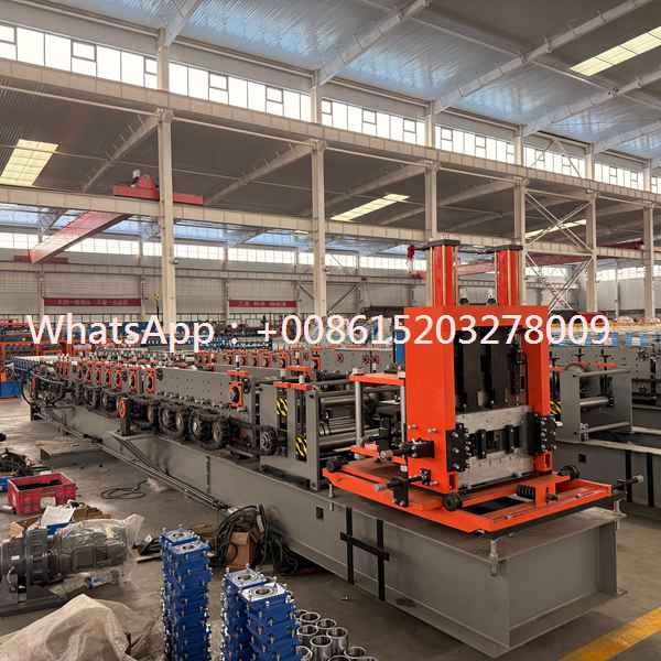 Automatic CZ U Purlin Roll Forming Machine | C Z U Steel Profile Production Equipment