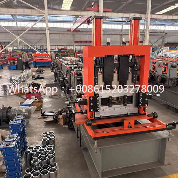 Automatic CZU Purlin Roll Forming Machine | C Z U Steel Profile Production Equipment