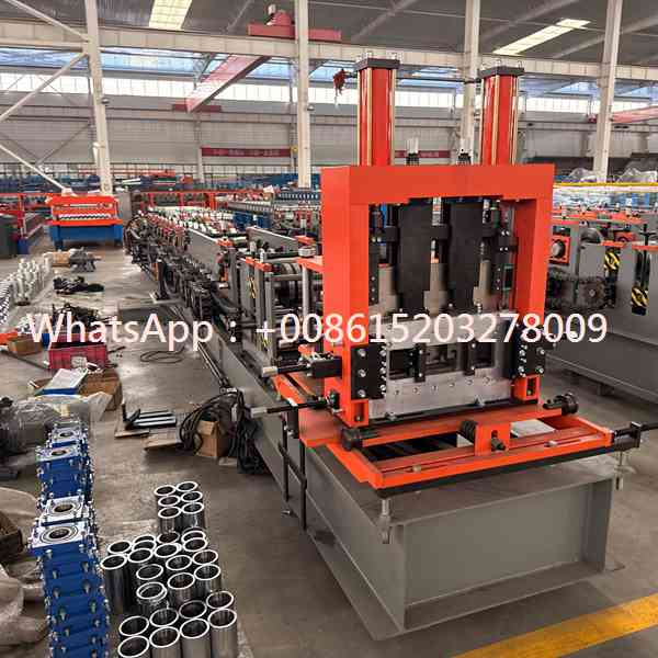Automatic CZU Purlin Roll Forming Machine | C Z U Steel Profile Production Equipment