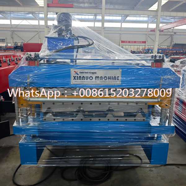 Automatic Double Deck Roll Forming Machine | Dual Layer Roofing Sheet Equipment