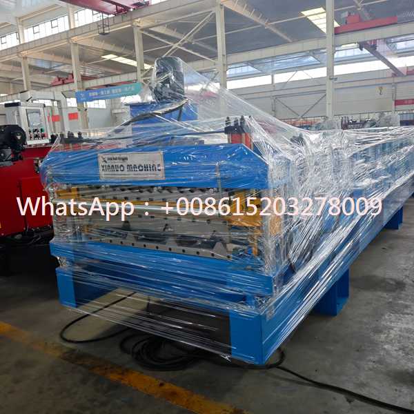 Automatic Double Deck Roll Forming Machine | Dual Layer Roofing Sheet Equipment