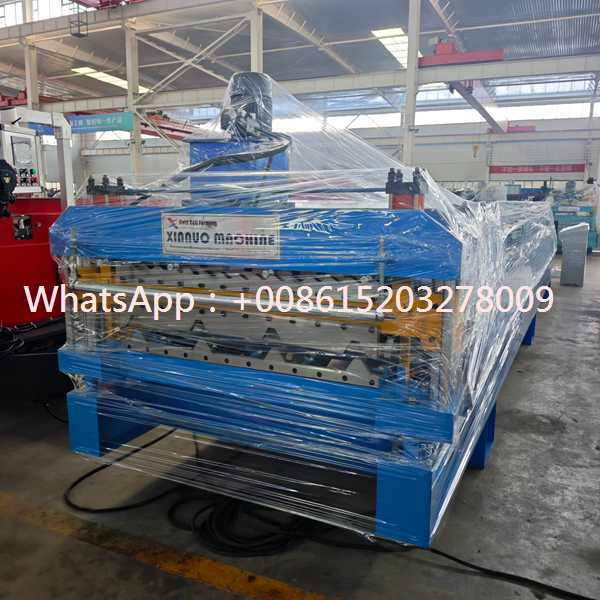 Automatic Double Deck Roll Forming Machine | Dual Layer Roofing Sheet Equipment