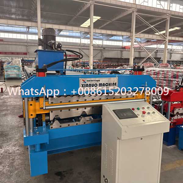 Automatic Double Layer Trapezoidal Roof Sheet Roll Forming Machine | Metal Roofing Equipment