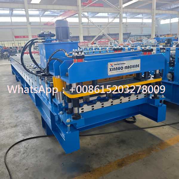High Speed Roof Panel Roll Forming Machine | Automatic Metal Roofing Equipment