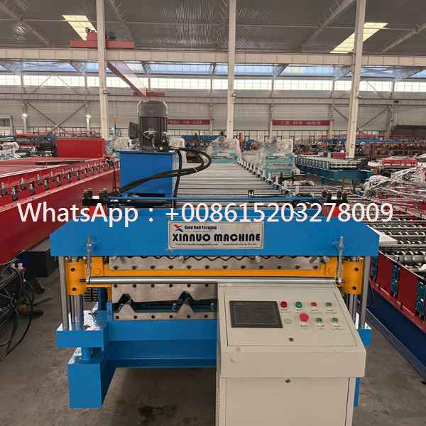 High Speed Roof Panel Roll Forming Machine | Automatic Metal Roofing Equipment