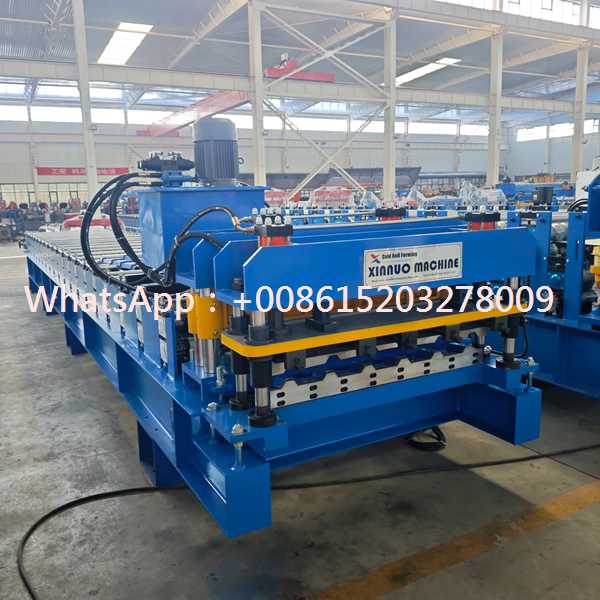 High Speed Roof Panel Roll Forming Machine | Automatic Metal Roofing Equipment