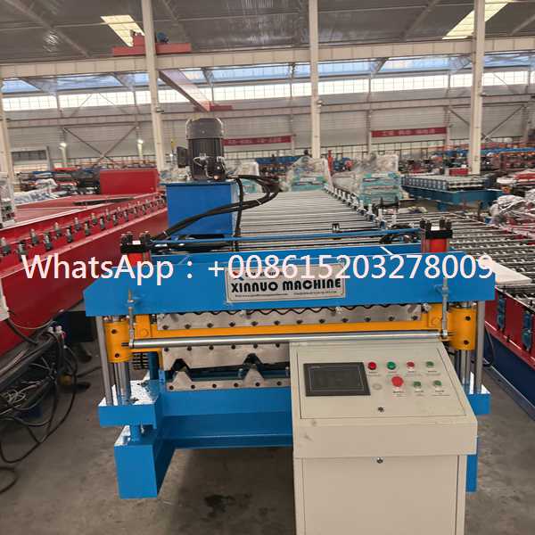 Automatic Metal Roof Profile Making Machine | Roofing Sheet Roll Forming Equipment