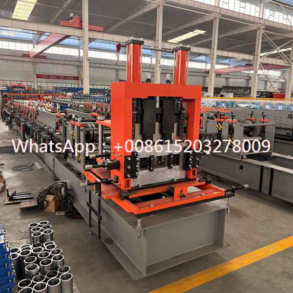 Automatic Pre-Cut CZ Purlin Machine | C Z Steel Purlin Roll Forming Equipment
