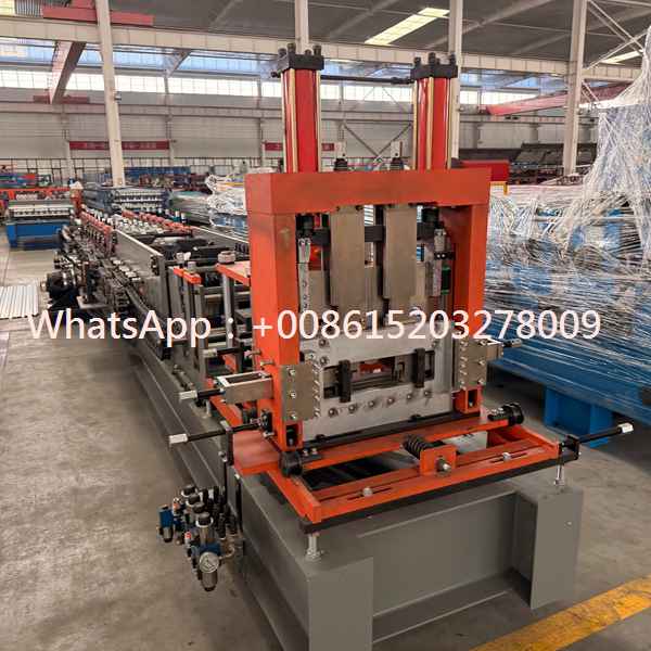 Automatic Purlin Roll Forming Machine | C Z Steel Purlin Production Line