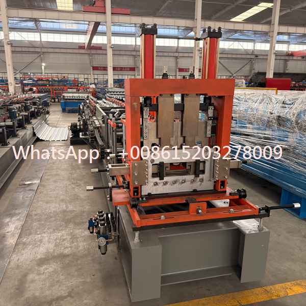 Automatic Purlin Roll Forming Machine | C Z Steel Purlin Production Line