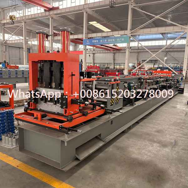 Automatic Purlin Roll Forming Machine | C Z Steel Purlin Production Line