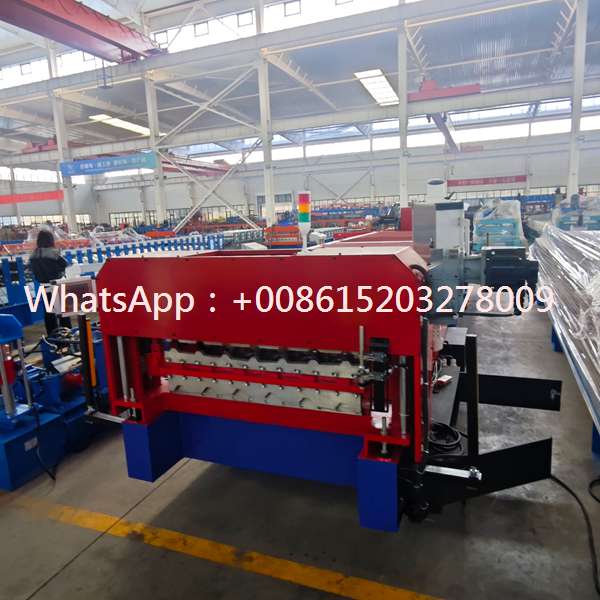 Automatic roofing sheet manufacturing machine for producing high quality metal roof panels with precision forming, flexible profiles, automatic control and efficient production.