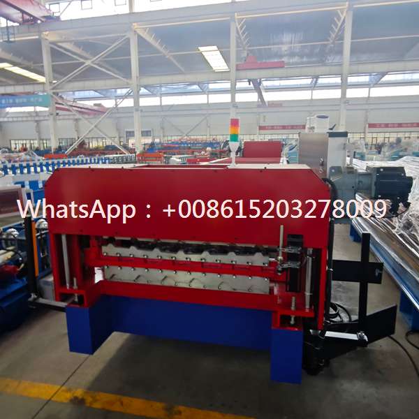 Trapezoidal Steel Roof Sheet Roll Former | Metal Roofing Production Machine