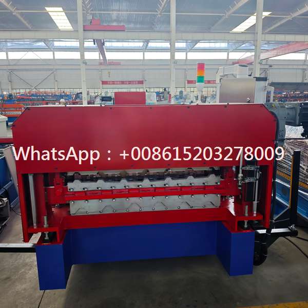 Trapezoidal Steel Roof Sheet Roll Former | Metal Roofing Production Machine