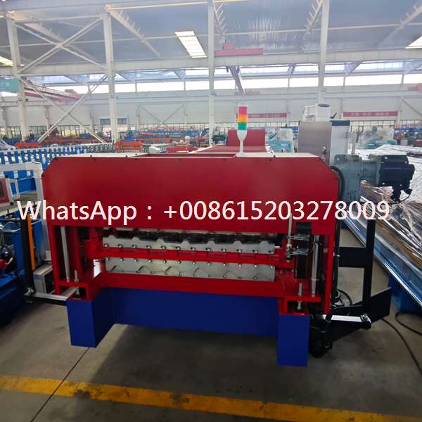Trapezoidal Steel Roof Sheet Roll Former | Metal Roofing Production Machine