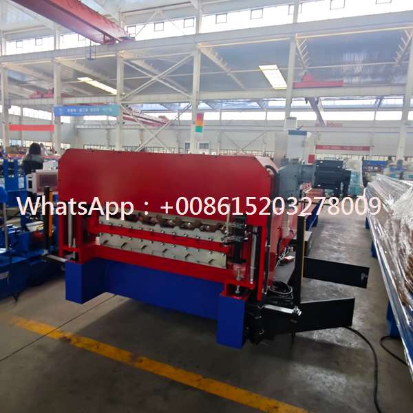 Trapezoidal Steel Roof Sheet Roll Former | Metal Roofing Production Machine