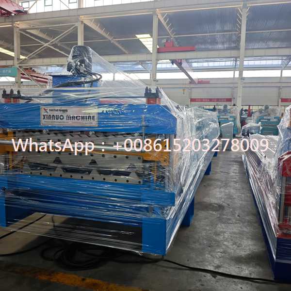 Trapezoidal Wall Cladding Roll Forming Machine | Metal Siding Production Line