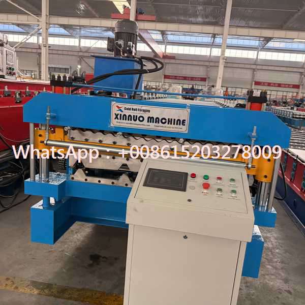 Trapezoidal Wall Cladding Roll Forming Machine | Metal Siding Production Line