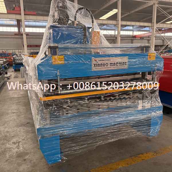 Trapezoidal Wall Cladding Roll Forming Machine | Metal Siding Production Line