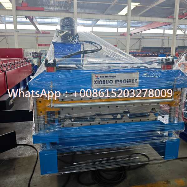 Trapezoidal Wall Cladding Roll Forming Machine | Metal Siding Production Line