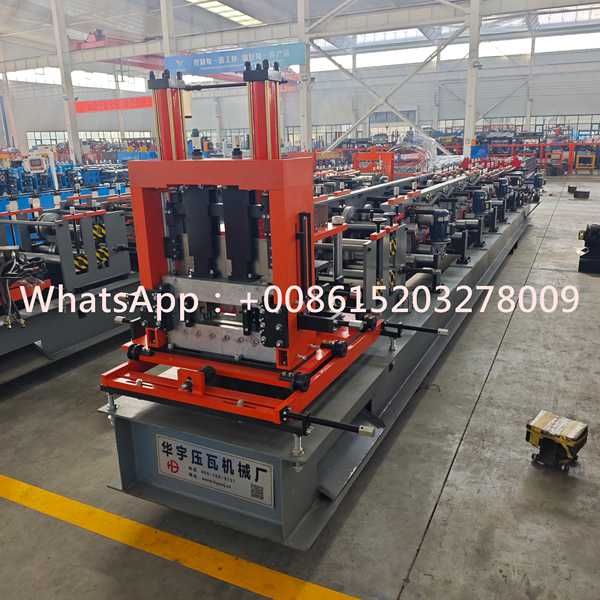 CE Certified CZ Purlin Roll Forming Machine for Steel