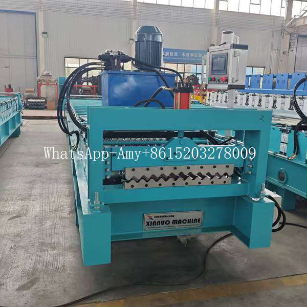 Corrugated Roof Roll Forming Machine for Metal Sheets