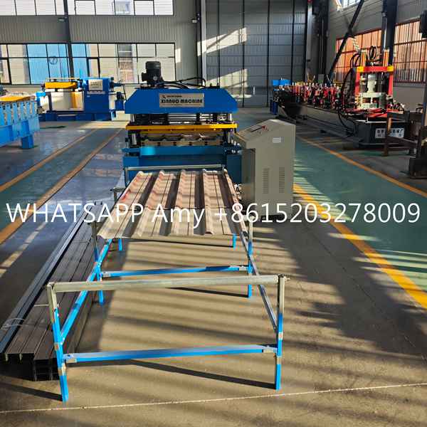 Continuous Forming Process for Metal Roofing Sheets