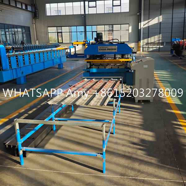 Continuous Forming Process for Metal Roofing Sheets