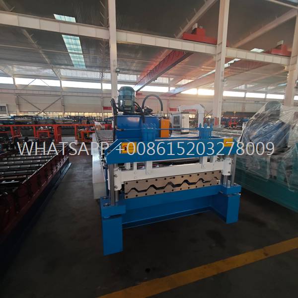 IBR Manufacturing Machine for Metal Roofing Sheet Production | Automatic Roll Forming Machine